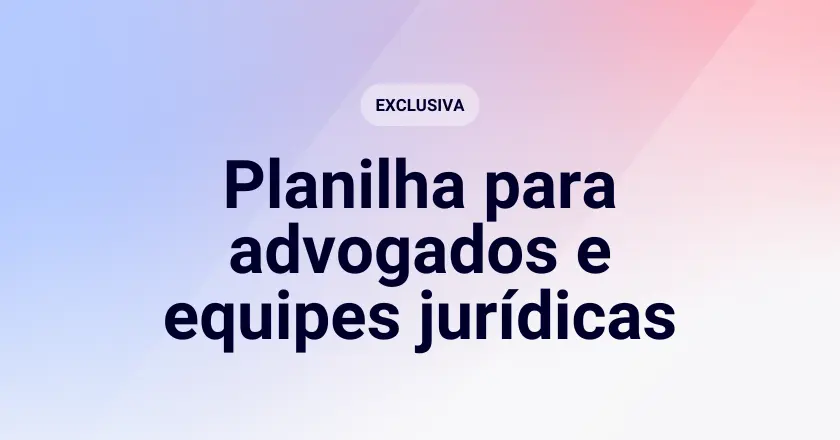 planilha para advogados